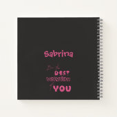 Sei die beste Version deines Niedlichen Cat-Notebo Notizblock (Rückseite)