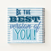 Sei die beste Version von dir Motivierend Notizblock (Rückseite)
