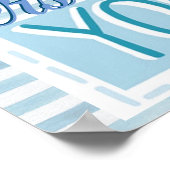 Sei die beste Version von dir Motivierend Poster (Ecke)