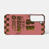 Sei die beste Version von dir selbst Samsung Galaxy Hülle (Rückseite (Horizontal))