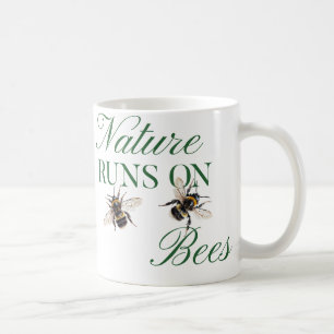 Sei die Honigbiene vintage für Gesundheitsbefürwor Kaffeetasse