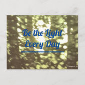 Sei die Light Postcard Postkarte (Vorderseite)