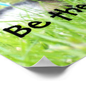 Sei die Person, die dein Hund für dich hält, Poste Poster (Ecke)