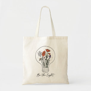 Sei die Vintage Wildblume Tragetasche