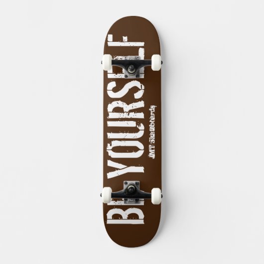 SEI DIR SELBST SKATEBOARDS / JMT (Vorderseite)