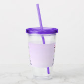 Sei du, die Welt wird sich an den lustigen Sprichw Acryltrinkbecher (Links)