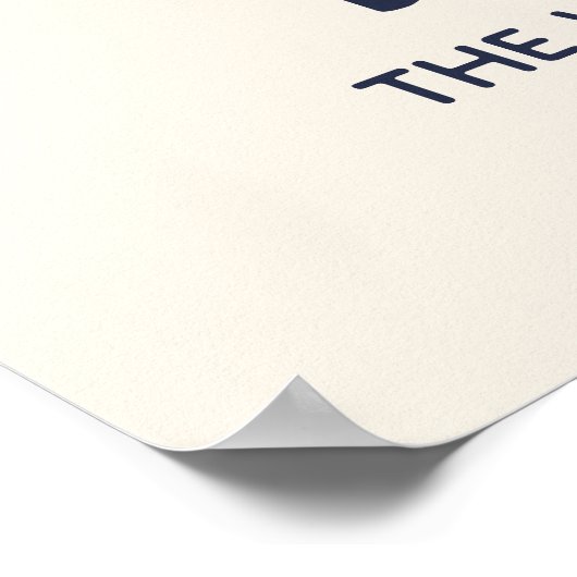 Sei du, die Welt wird sich an den lustigen Sprichw Poster (Ecke)