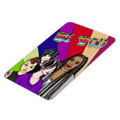 Sei du | Diverse Menschen | Pop Art Magnet (Linke Seite)