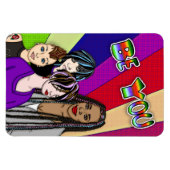 Sei du | Diverse Menschen | Pop Art Magnet (Horizontal)