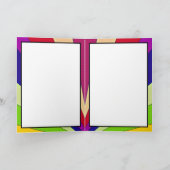 Sei du | Einzigartige handgezeichnete Kunst Karte (Innenseite)