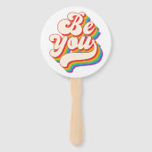 Sei du! Hand Fans Fächer (Rückseite)