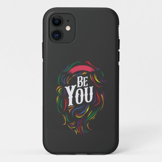 Sei du | LGBTQ | Regenbogen | GAY PRIDE Case-Mate iPhone Hülle (Rückseite)