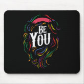 Sei du | LGBTQ | Regenbogen | GAY PRIDE Mousepad (Vorne)