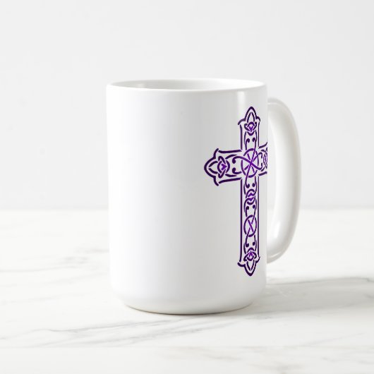 Sei du meine Vision - 15 oz. Tasse (VorderseiteRechts)