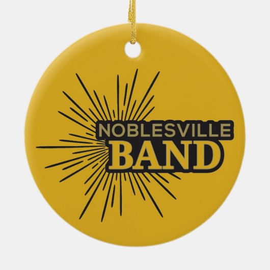 Sei du meine Vision Keramik Ornament (Hinten)