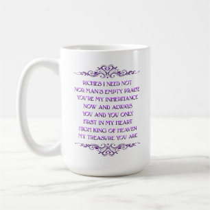 Sei du meine Vision (Moderne Grammatik) - 15 oz. T Kaffeetasse