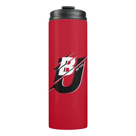 Sei du modern rot thermosbecher (Vorderseite)