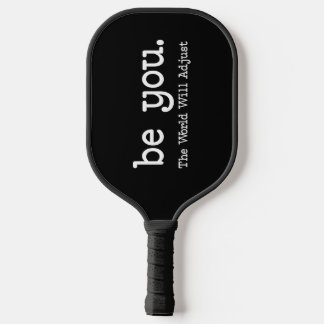 Sei Du Motivational Minimalist Ästhetik Pickleball Schläger