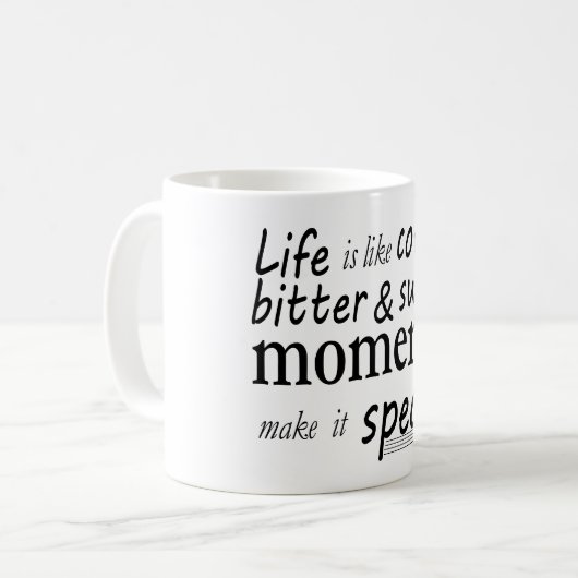 Sei du mutig kaffeetasse (Vorderseite Links)