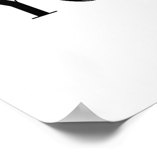 Sei du poster (Ecke)