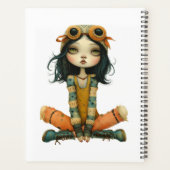 Sei du Quirky Whimsical Woman, ändere den Namen, d Planer (Rückseite)