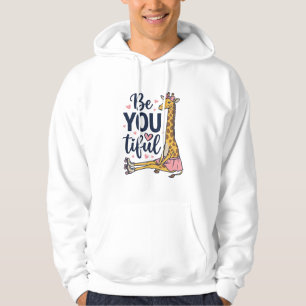 Sei du schöne Giraffe Rollschuh Vintage-Shirt De Hoodie