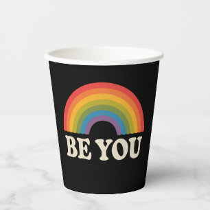 Sei du schwul lesbisch Pride LGBTQ Verbündeter Reg Pappbecher