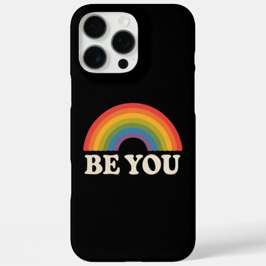 Sei du schwul lesbischer Pride LGBTQ Ally Rainbow  Case-Mate iPhone Hülle (Rückseite)