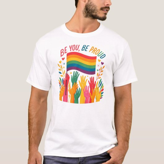Sei du, sei stolz. T-Shirt (Vorderseite)