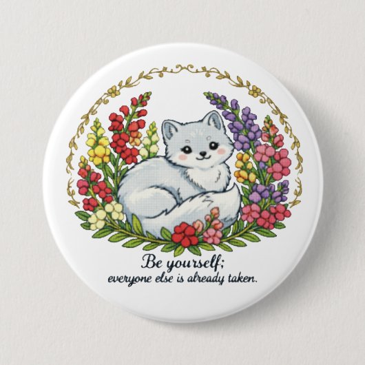 Sei du selbst button (Vorderseite)