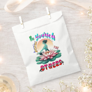 Sei du selbst, inspiriere die anderen geschenktütchen