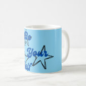 Sei du selbst Inspirierend Kaffeetasse (VorderseiteRechts)