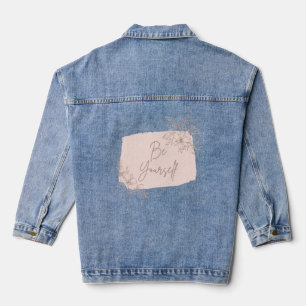 Sei du selbst jeansjacke