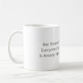 Sei du selbst kaffeetasse (Links)