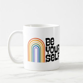 Sei du selbst!  kaffeetasse
