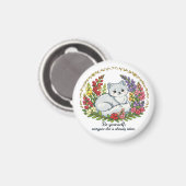 Sei du selbst magnet (Vorderseite/Rückseite)