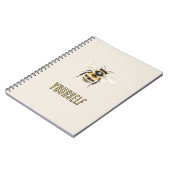 Sei du selbst notizblock (Linke Seite)