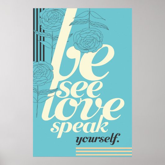Sei Du selbst Poster (Vorne)
