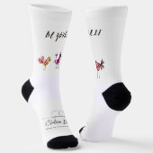 Sei du selbst Promo Buch Socken (Gewinkelt)