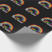 Sei du selbst, sie passen den LGBTQ-Rainbow-Gay Pr Geschenkpapier (Ecke)