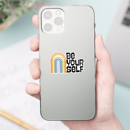 Sei du selbst Sticker (Telefon)