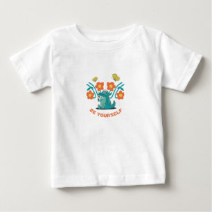 Sei du selbst süßes Baby T-Shirt. T-shirt