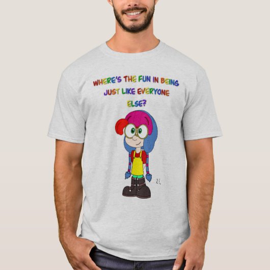 Sei du selbst T-Shirt (Vorderseite)