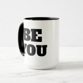 SEI DU SELBST TASSE (Vorderseite Links)