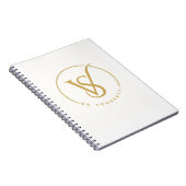 Sei du selbst VS Monogramm-Logo Notizblock (Rechte Seite)
