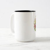 Sei du selbst zweifarbige tasse (Vorderseite Links)