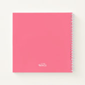 Sei du — Spiral-Notebook (8,5" x 8,5") Notizblock (Rückseite)