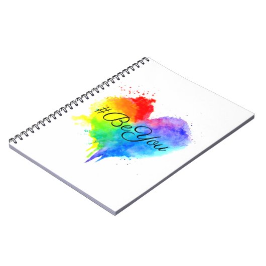 Sei du SpiralNotebook Notizblock (Linke Seite)