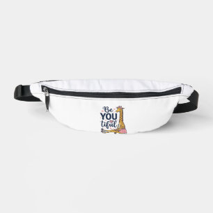 Sei Du Tiful Giraffe Rollschuh Vintage-Shirt De Bauchtasche