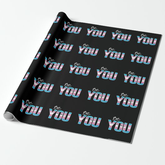 Sei Du - Trans-weiß Geschenkpapier (Ungerollt)